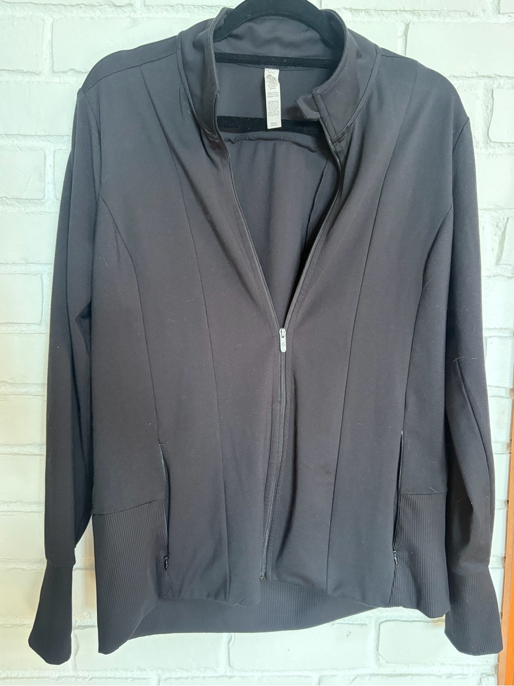RBX Women's Black Zip-Front Jacket